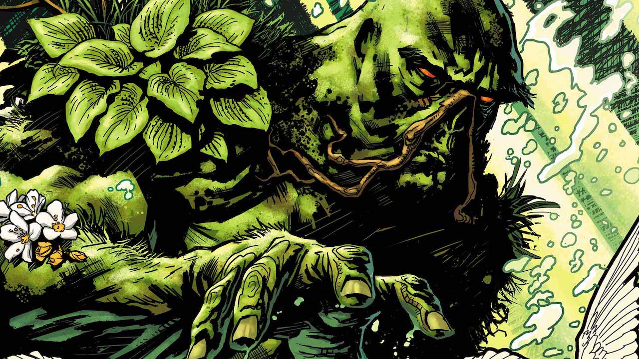 Obra de arte de DC Comics de New 52 Swamp Thing