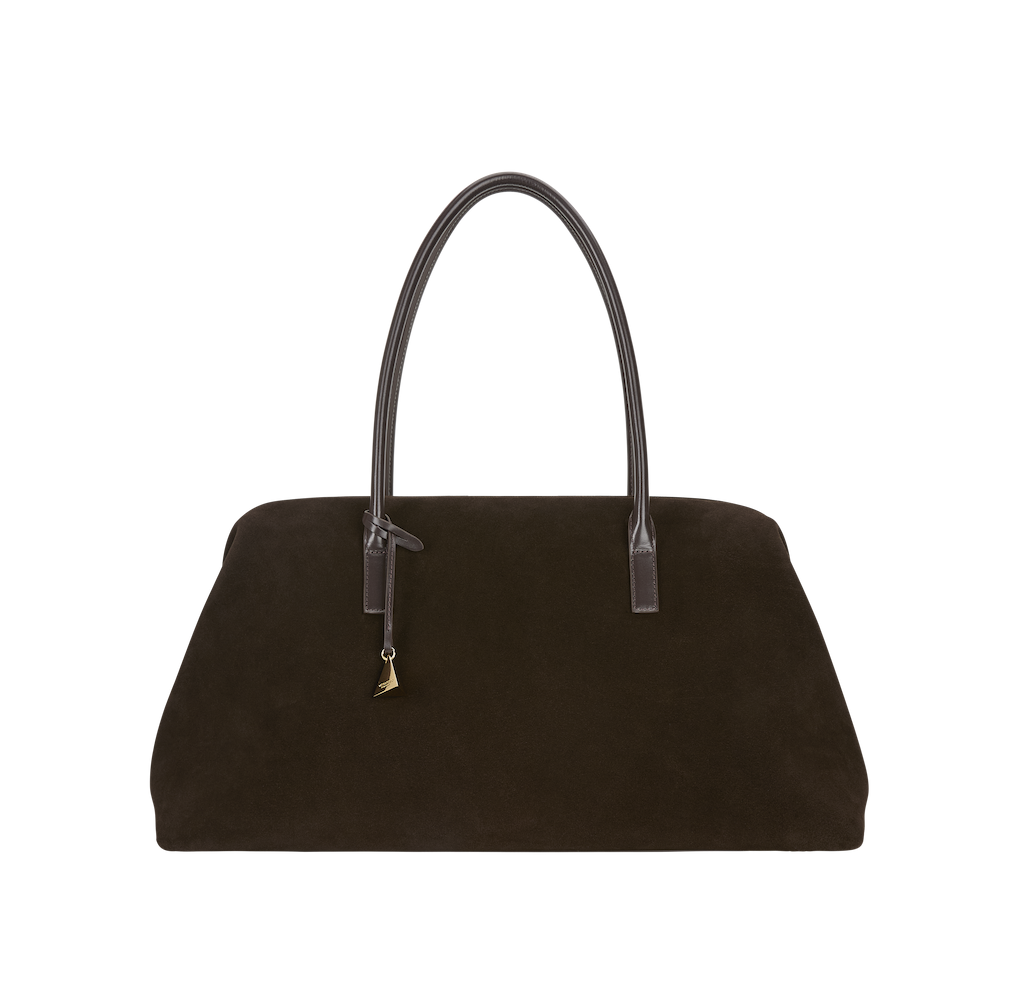 Espresso Suede Club Bag