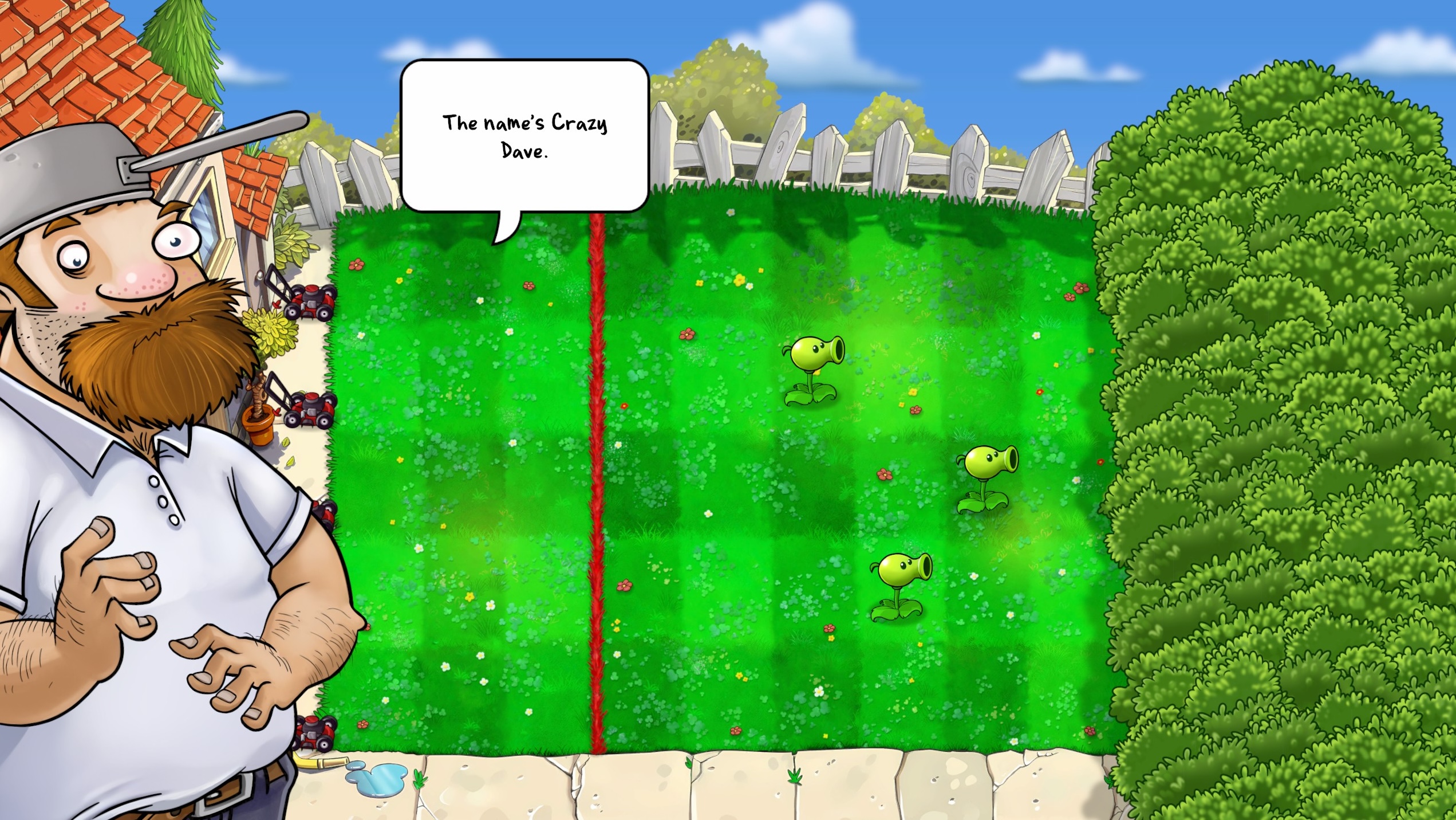 a screenshot from Plants vs Zombies: Replanted