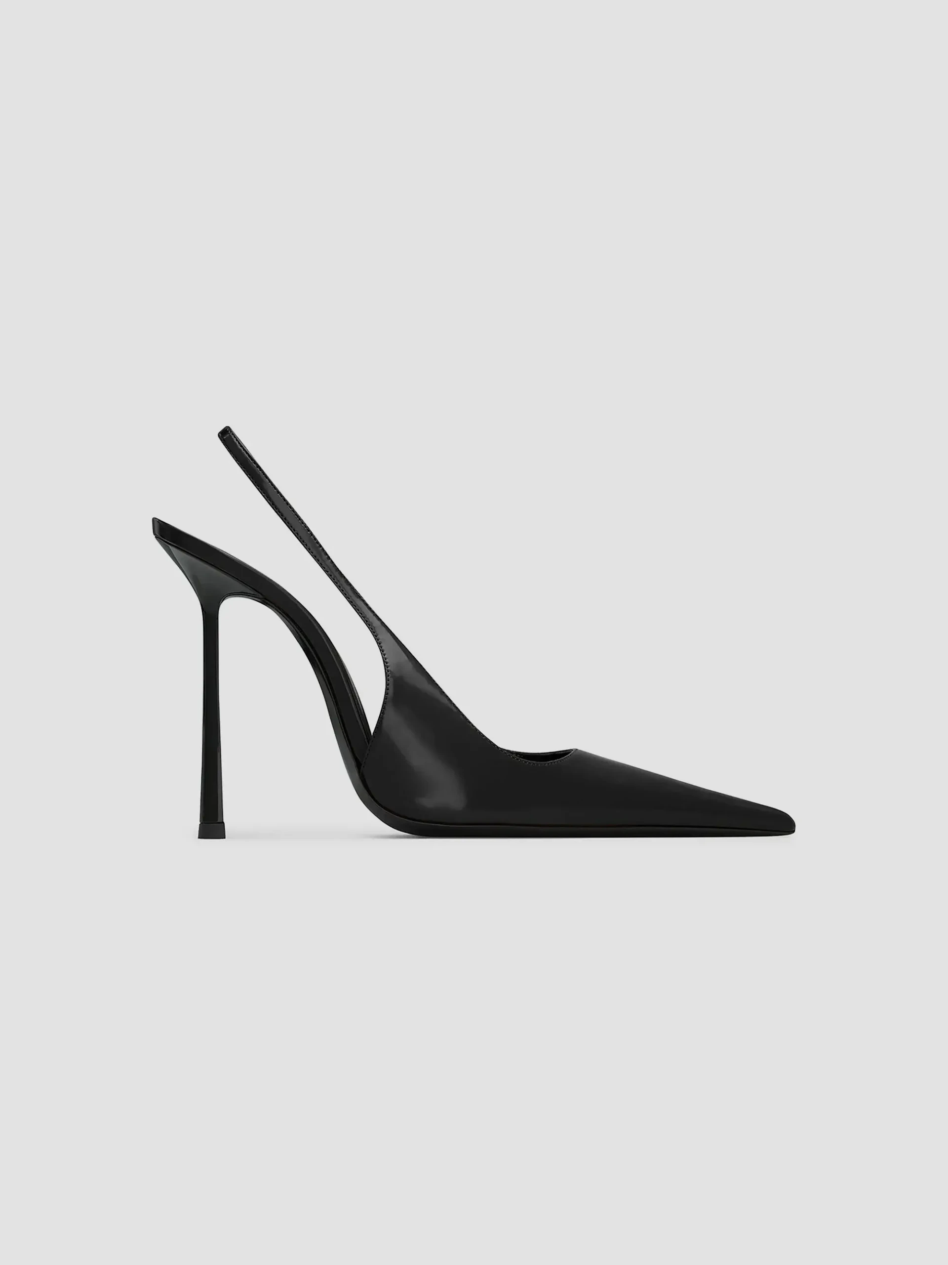 Vendome Slingback Pumps in Glazed Leather