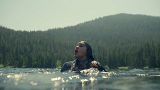 Melissa Barrera as Liv in Netflix show Keep Breathing