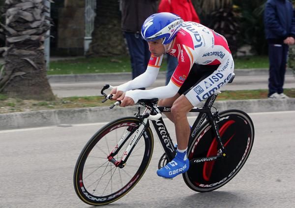 Michele Scarponi (Lampre - ISD) lost one spot on GC, but would finish on the final podium.