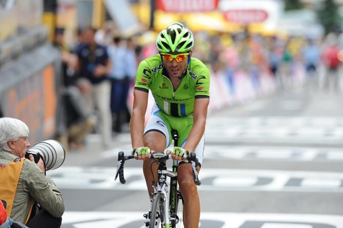 Moreno Moser was impressive on the Alpe d'Huez stage