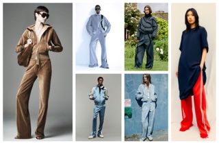 The track jacket and track pant winter 2025 trend at Tom Ford, Stella McCartney, Sea New York, Burberry, Rag & Bone, and Tibi