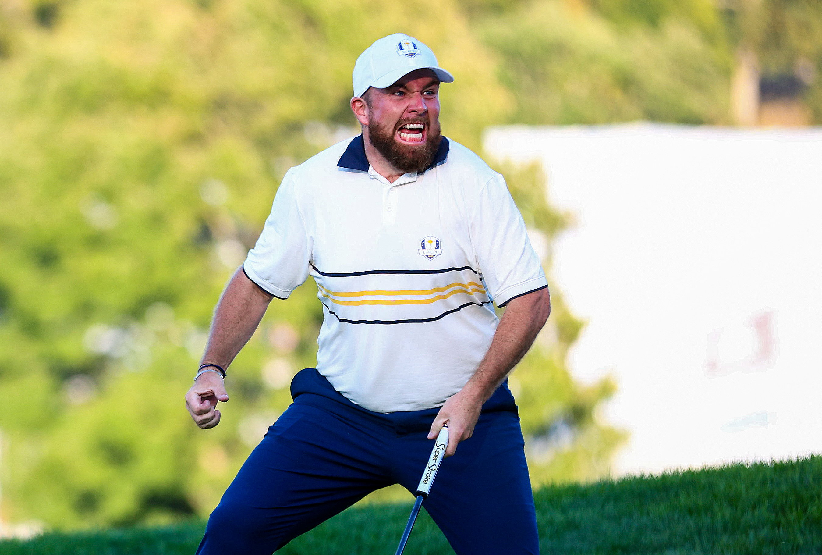 Various images of Team Europe