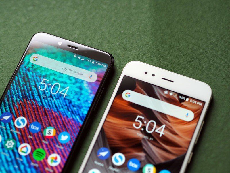 Xiaomi Mi A2 vs. Xiaomi Mi A1