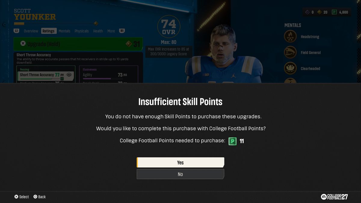 College Football 27 screenshots