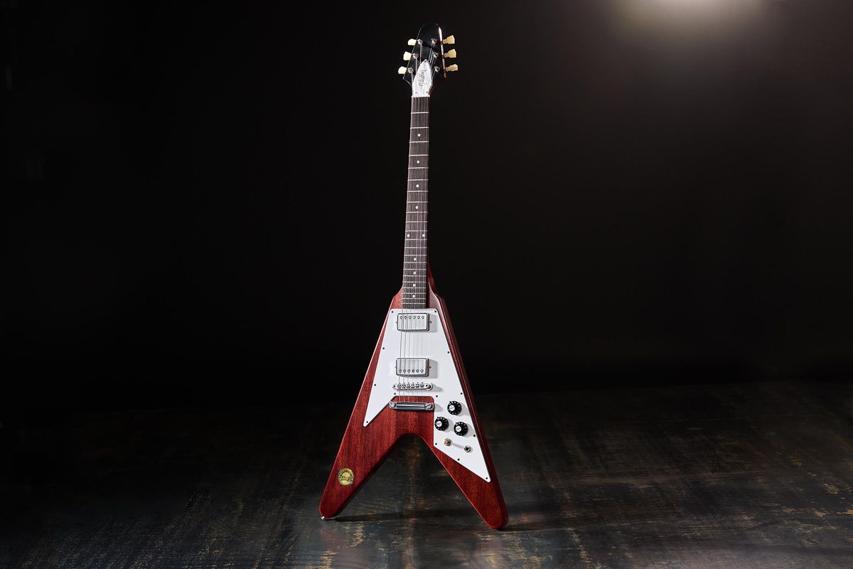 Gibson Custom VOS Reissue 1971 Flying V Medallion