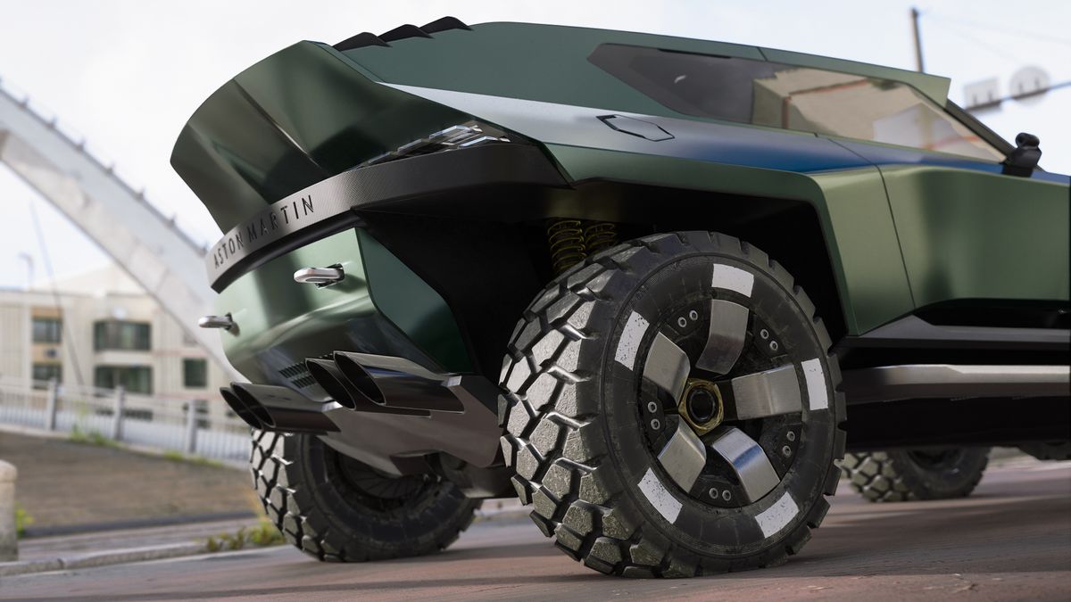 The Aston Martin Dreadnought vehicle as it appears in Call of Duty: Modern Warfare 4.