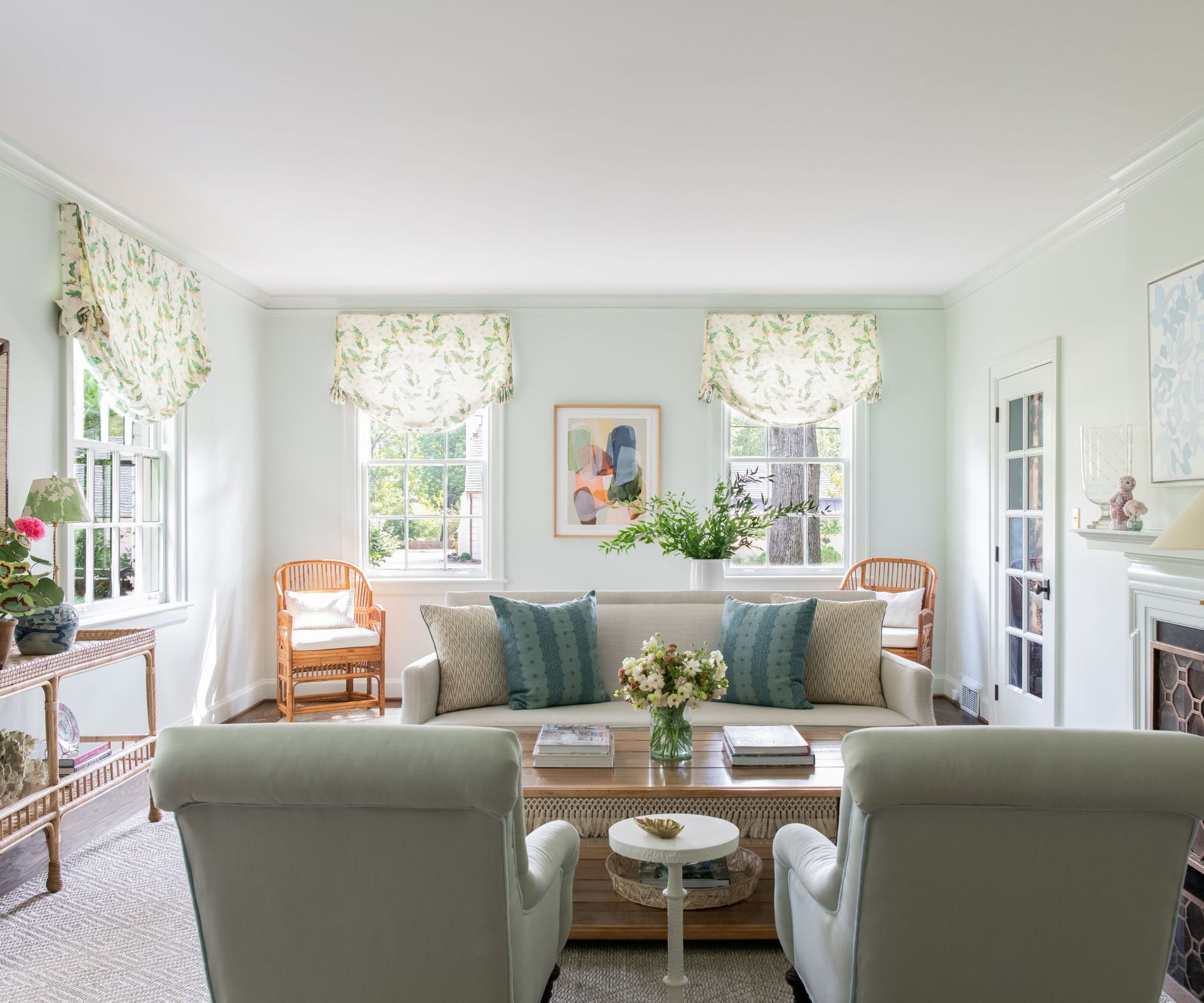 Image showcasing Tour an interior designers home that a lesson in color and pattern ...
