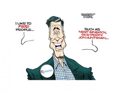 Romney's firing spree