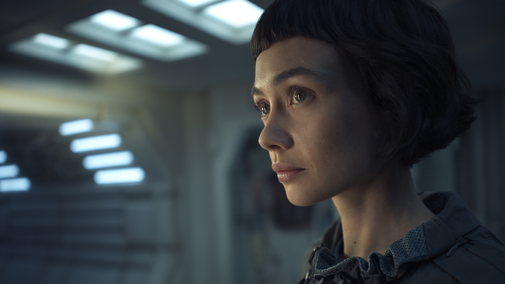 Alien: Earth -- Pictured: Sydney Chandler as Wendy.
