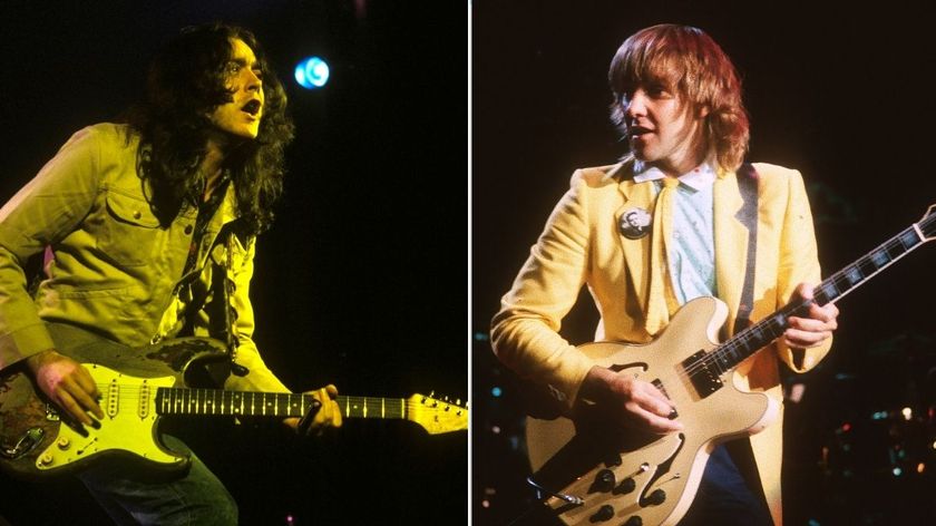 Alex Lifeson and Rory Gallagher