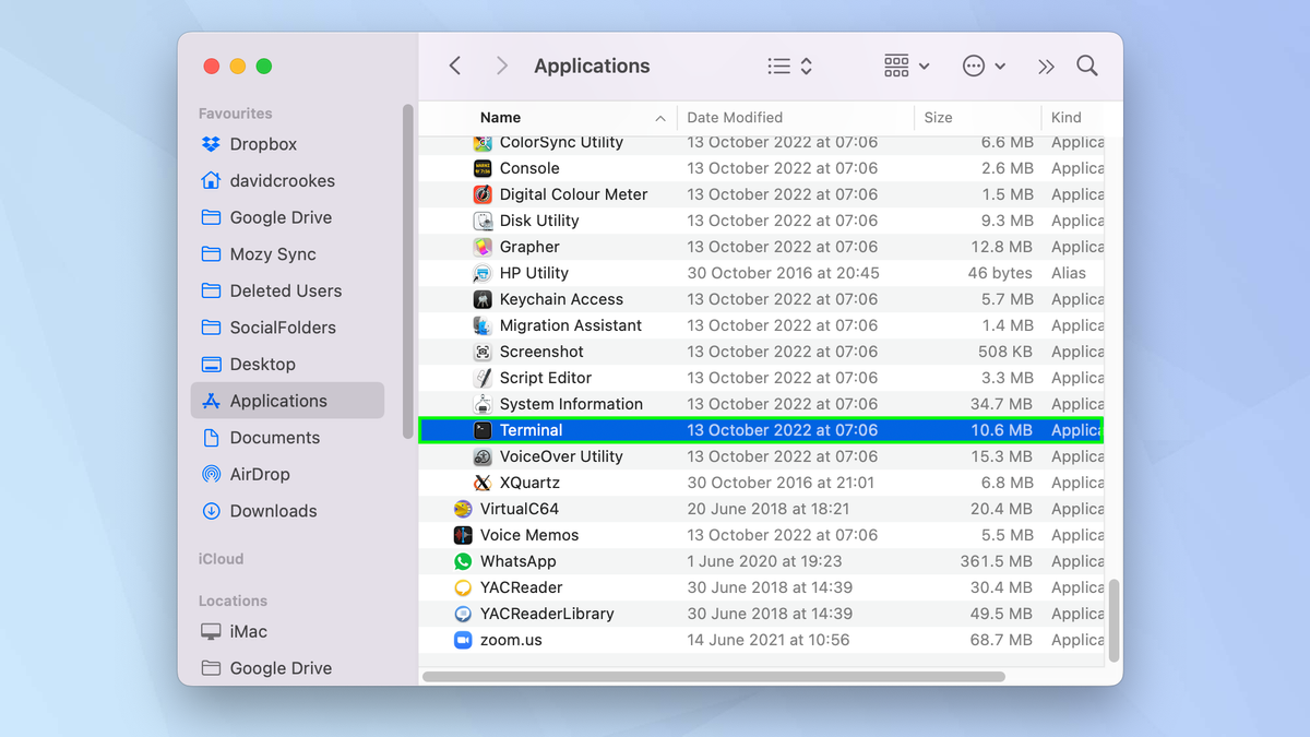 How to open Terminal on Mac | Tom's Guide