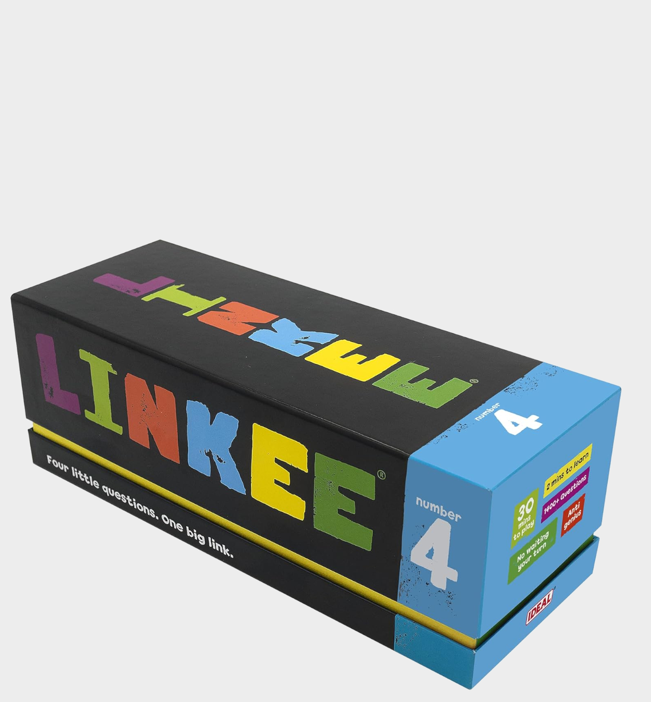 Linkee box on a plain background