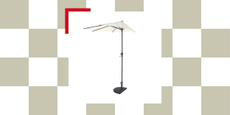 john lewis balcony parasol