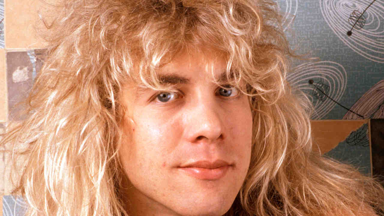 Guns N&amp;rsquo; Roses drummer Steven Adler posing for a photograph in 1989