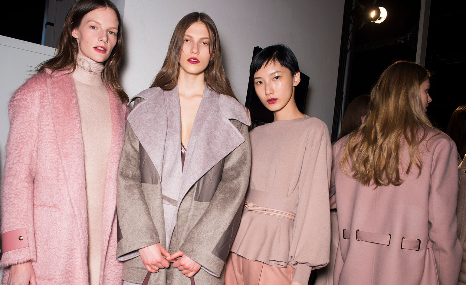 Backstage at Agnona A/W 2018