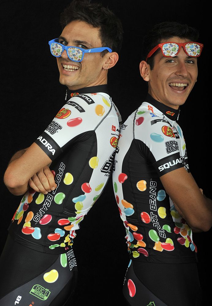 Brothers Angus and Lachlan Morton (Jelly Belly presented by Maxxis)