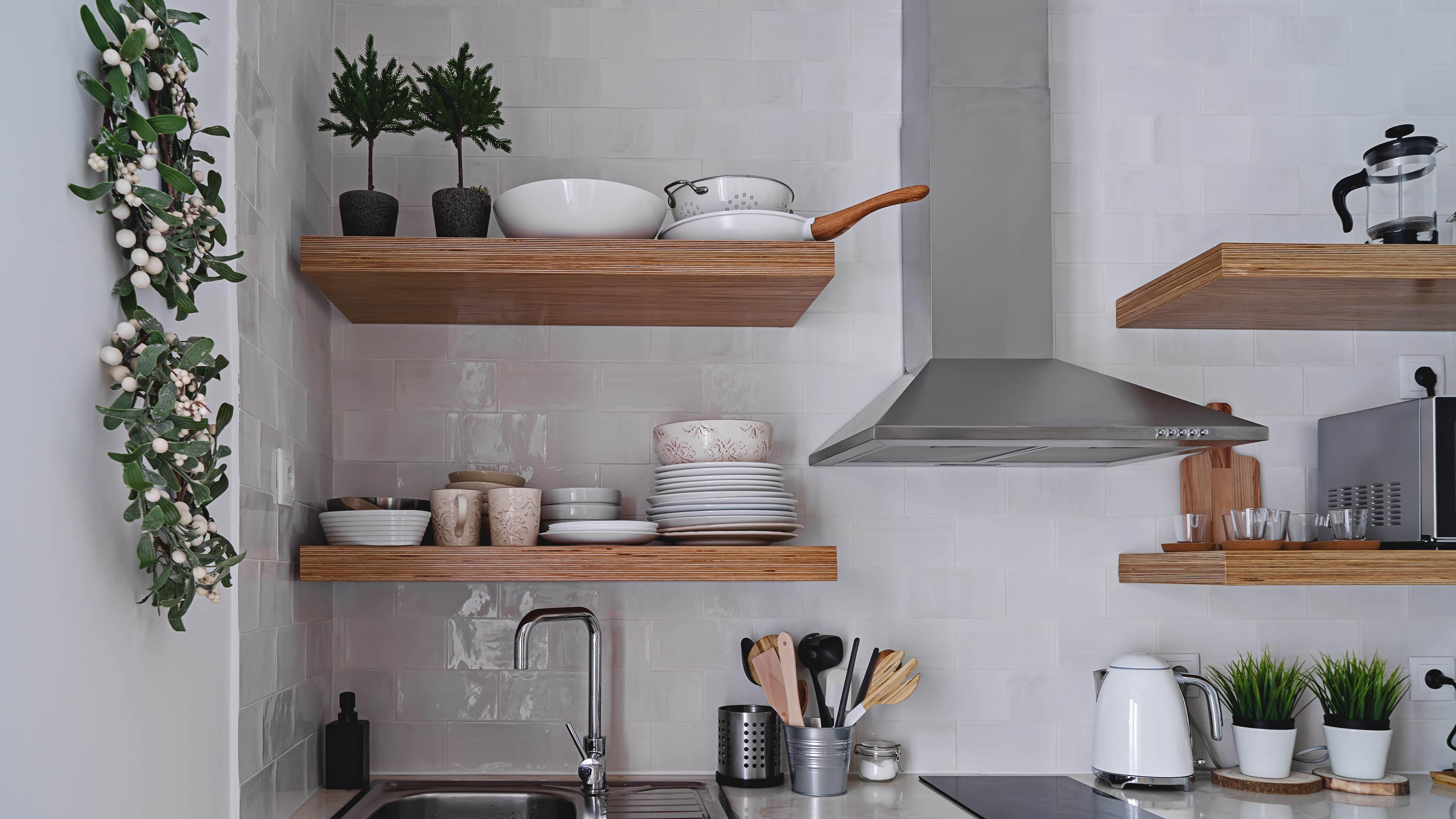 The Extension Hack That Adds Serious Countertop Space To Your Small Kitchen