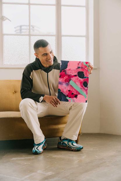 Russell Tovey champions emerging art with Bombay Sapphire | Wallpaper