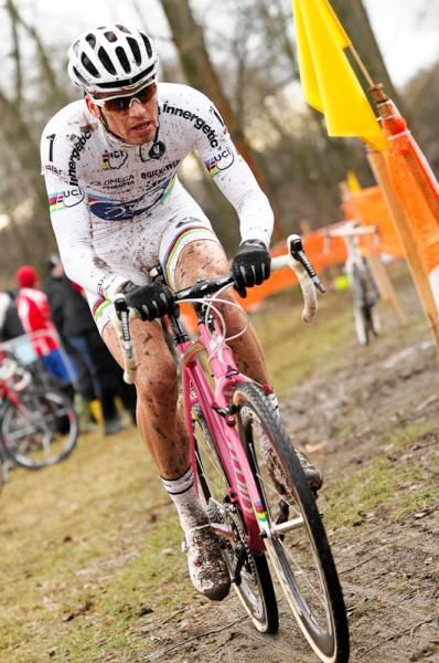 Zdenek Stybar (Omega Pharma-Quickstep) was unstoppable.