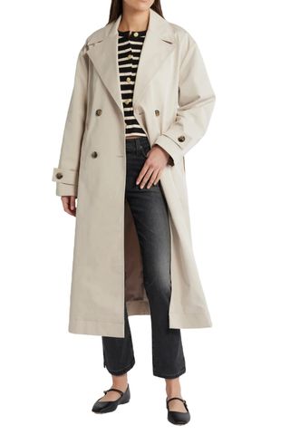 Angela Water Repellent Trench Coat