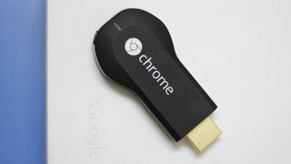 Beeld van de eerste generatie Chromecast