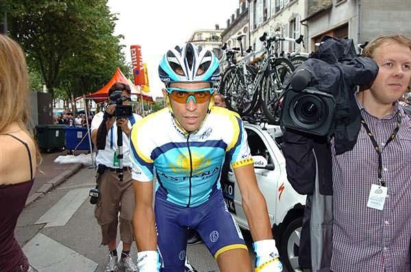 Alberto Contador (Astana) is ready for stage 10.
