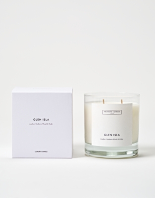 Glen Isla Luxury 2 Wick Candle | the White Company