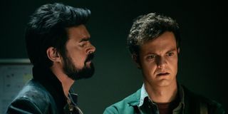 Karl Urban and Jack Quaid in The Boys