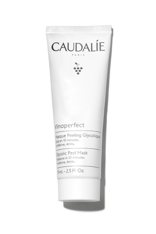 Best At-Home Chemical Peels 2024: Caudalíe Vinoperfect Brightening Glycolic Peel Mask 