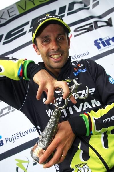 Jose Antonio Hermida won the cross country last year at the Bike Vysocina Festival.