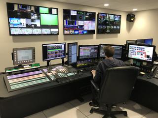 KNOE's Technical Media Producer (TMP) room