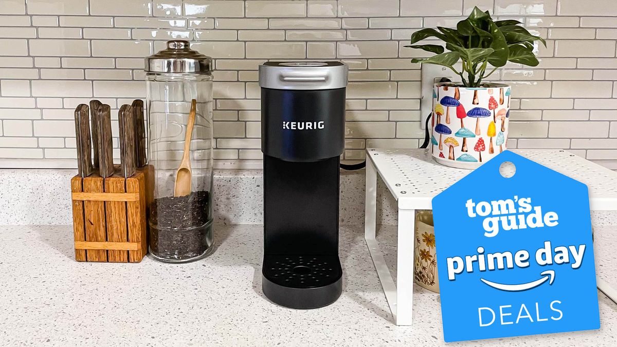 Keurig K-Mini coffee maker in kitchen