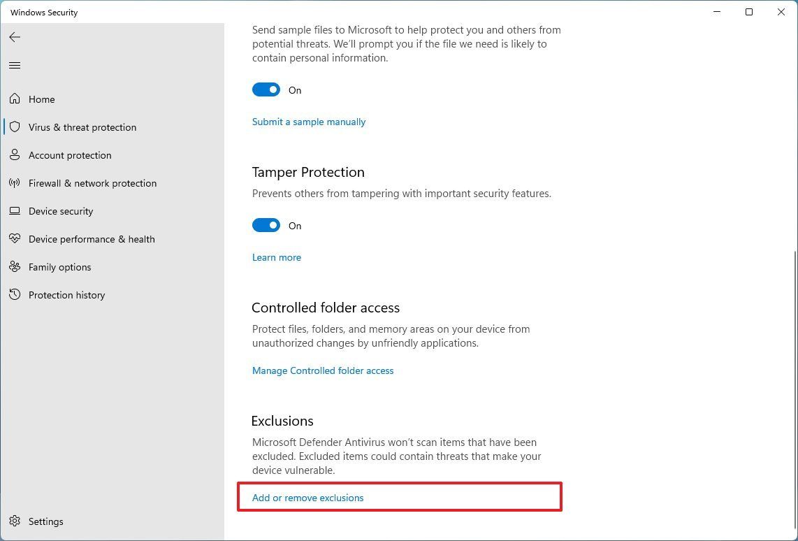 How to get started with Microsoft Defender Antivirus on Windows 11 ...