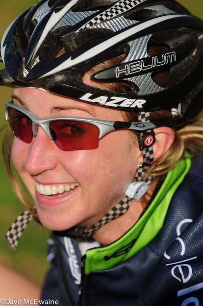 Kate Lysakowski (Cycle Lodge) at the start