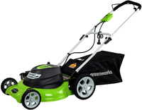 Greenworks 12 Amp 20-Inch 3-in-1Electric Corded Lawn Mower | Was $199.99
