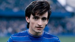 12 November 1983 - Football League Division One - Chelsea v Newcastle United - Pat Nevin of Chelsea. (Photo by Mark Leech/Getty Images)