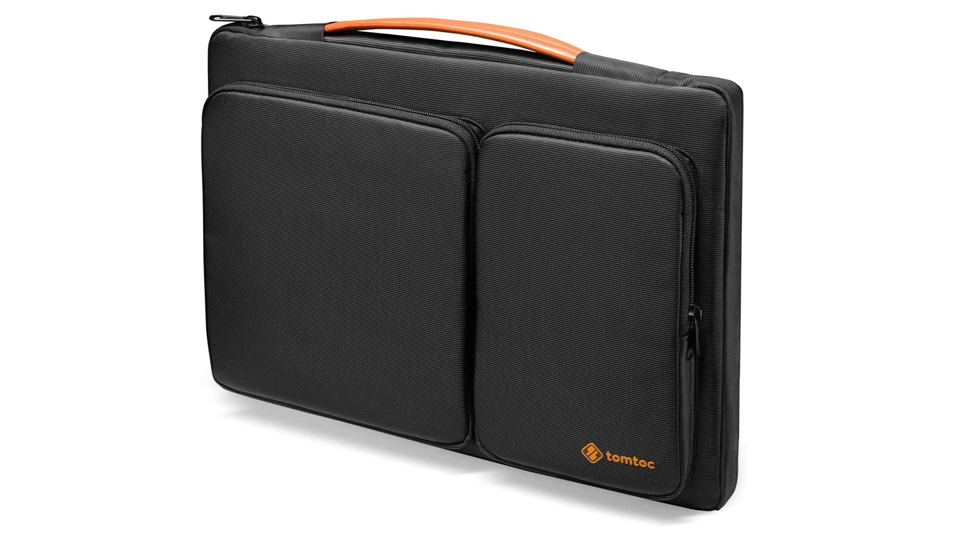 Bästa fodralen till MacBook Pro: Tomtoc 360 mot en vit bakgrund.