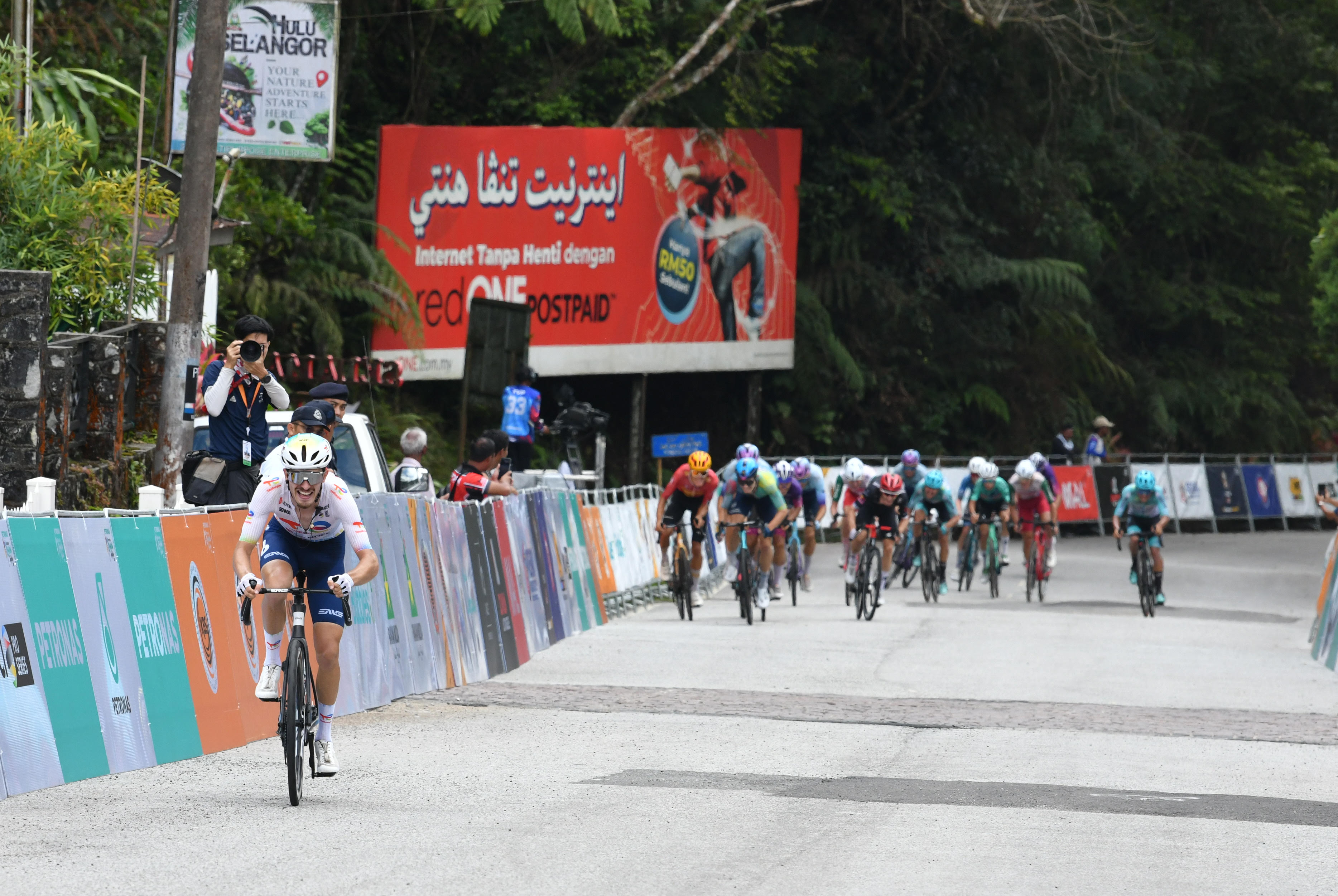 Petronas Le Tour de Langkawi: Joris Delbove riding to the win on stage 5 