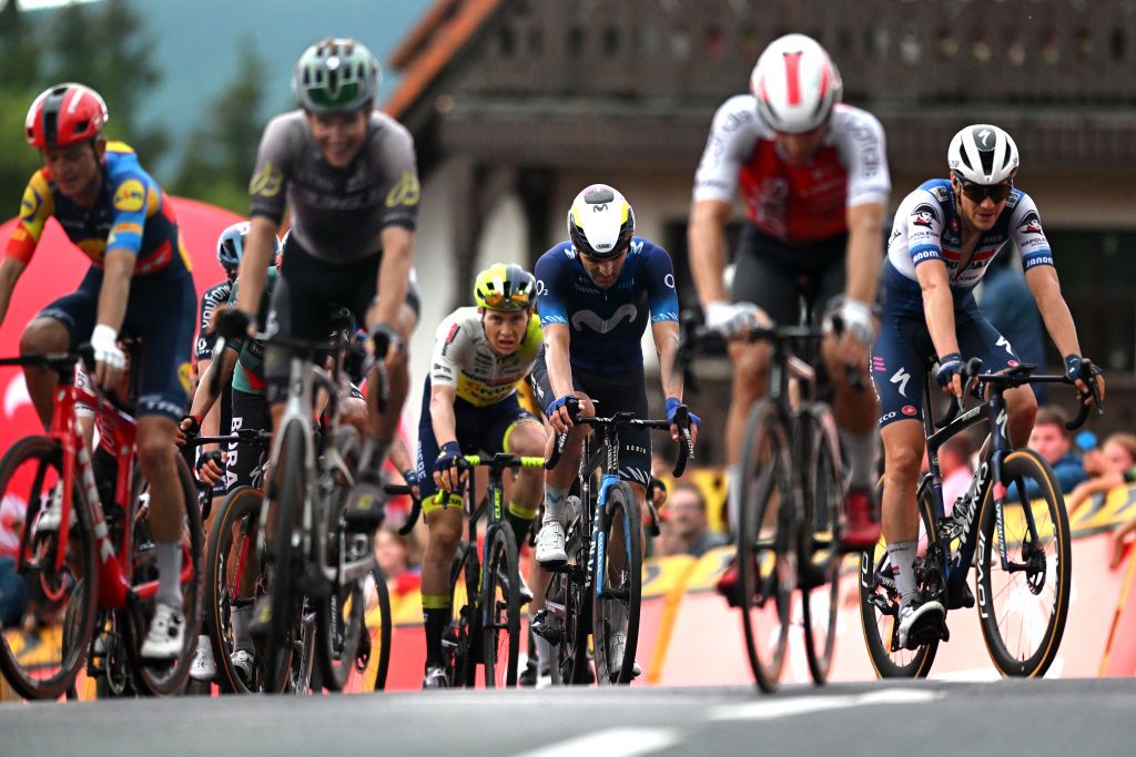 Tough uphill finish on stage 2