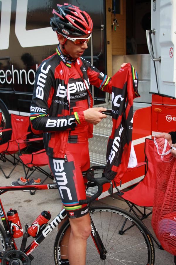 Alessandro Ballan (BMC) was on hand after racing at the Tour Down Under.