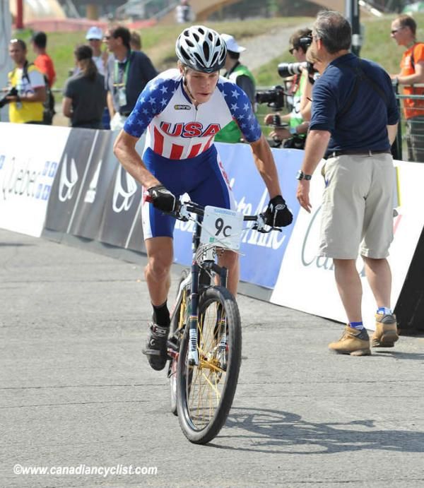 Seth Kemp was third rider for the USA