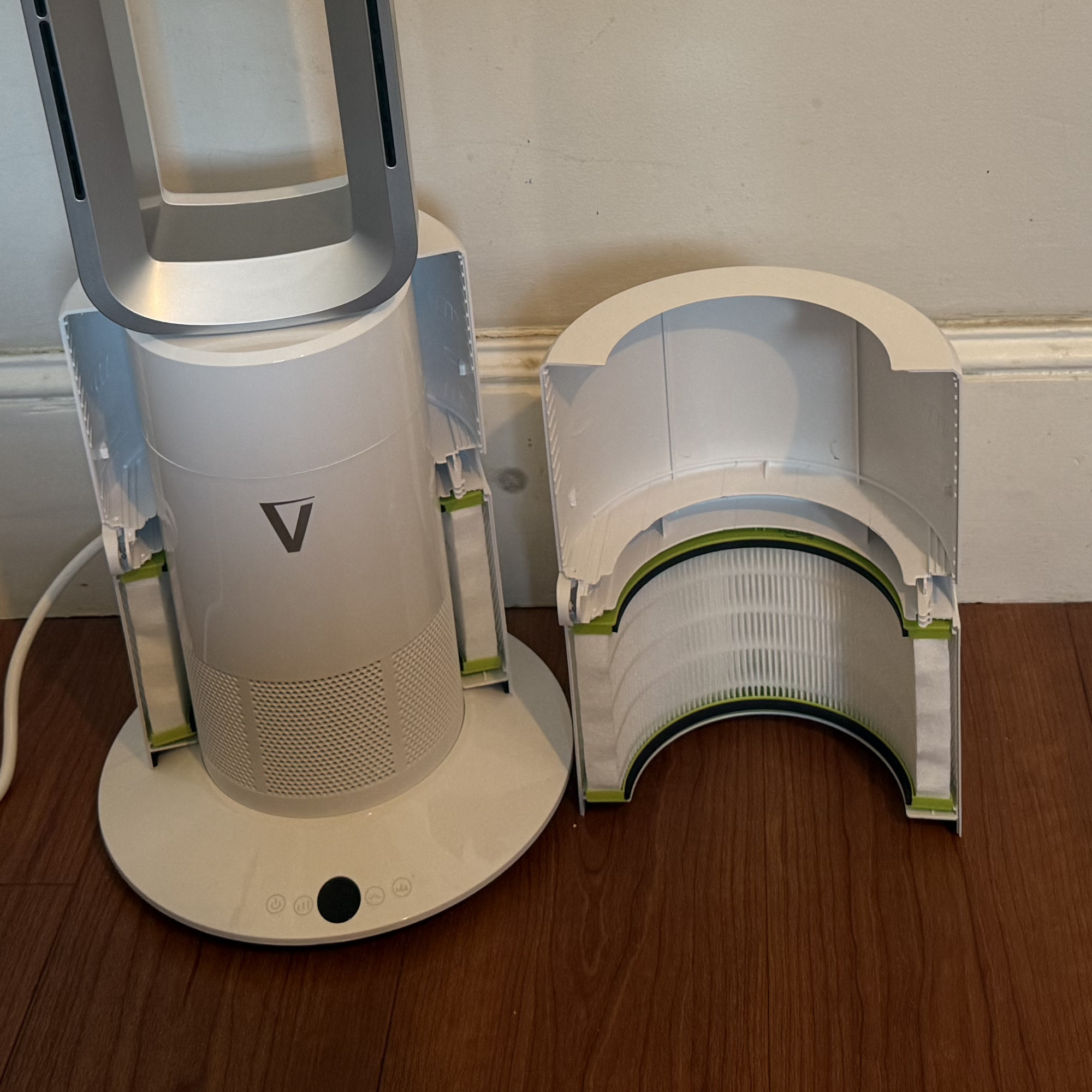 vortex air cleanse fan filter