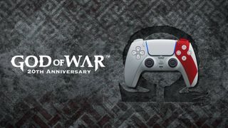 Promotional image for the God of War DualSense controller