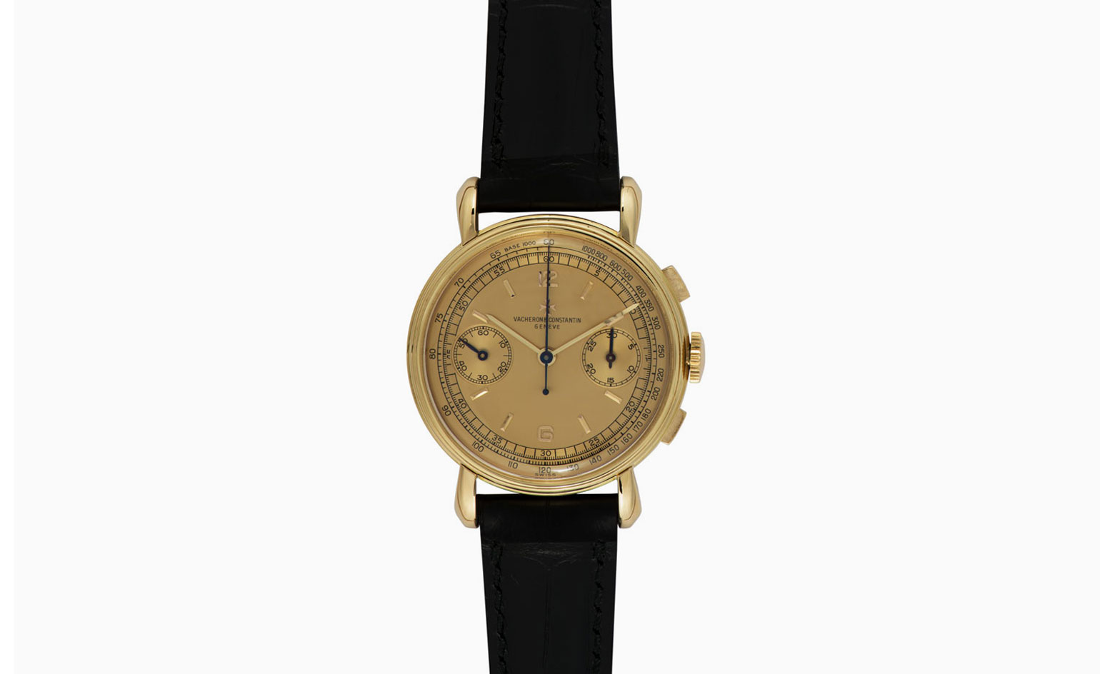 Les Collectionneurs Complete Calendar wristwatch in pink gold