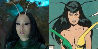 Other than a couple of minor alterations, Pom Klementieff as Mantis is perfect casting