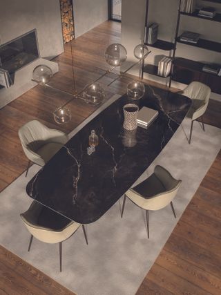 Milan Design Week Cattelan Italia Andromeda ceramic top dining table