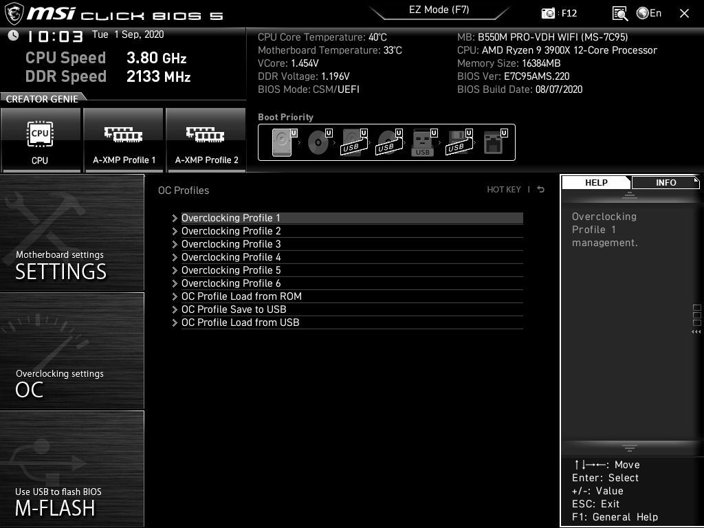 MSI B550M Pro-VDH Wi-Fi